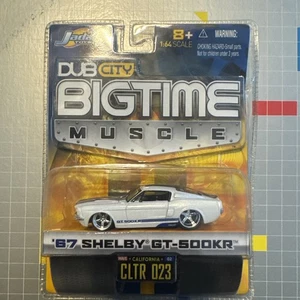 Jada Dub City Bigtime Muscle 1967 Shelby GT-500KR 1:64 Die Cast CLTR 023 - Bild 1 von 3