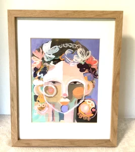 Haley Mitchell gerahmter Kunstdruck "MADALYN " - Bild 1 von 2