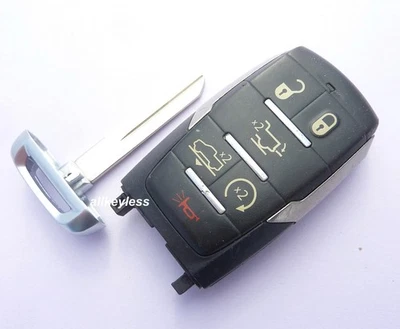 OEM 2019-2024 RAM 1500 LIMITED smart keyless entry remote key fob OHT-4882056 - Image 1 of 4