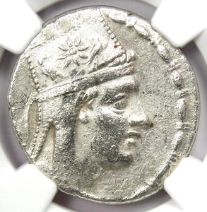 Tigranes II AR Tetradrachm Kings of Armenia Silver Coin 95-56 BC - NGC Choice XF - Picture 1 of 5