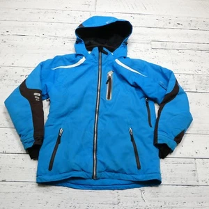 Obermeyer Jacket Youth Size 14 Blue Insulated Ski Coat - Picture 1 of 7