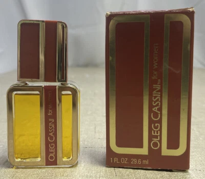 VTG Women Jovan OLEG CASSINI cologne perfume Concentrate 1 fl oz 29.6ml Rare - Image 1 of 4