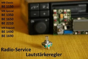 Reparatur Lautstärkeregler Mercedes Classic Special Exquisit Drehregler Becker - Bild 1 von 1