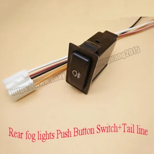 Rear FOG Lamp light special SWITCH control for Toyota Land Cruiser LC80 1991-97 - Picture 1 of 5
