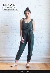 Nova Jumpsuit - TrueBias - 0-18 - Difficulty 2/5 - Knit Fabrics - Picture 1 of 3