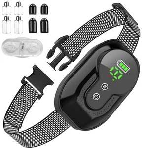 Collar de entrenamiento eléctrico antiladridos recargable para ladridos de perro impermeable - Imagen 1 de 13