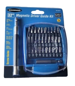 Warrior 32pc Magnetic driver guide kit. mixed ,1/4 shank - Picture 1 of 3