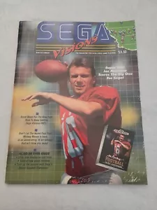 Sega Visions Magazine Winter 1990/1991 COMPLETE with Inserts + Cards! - Picture 1 of 11