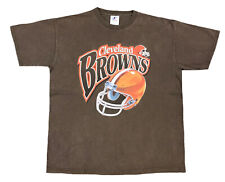 Logo Athletic NFL Cleveland Browns Men’s Vintage Crewneck Football T-Shirt Sz XL