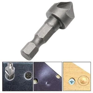 1x Vástago Hexagonal Herramienta de biselado de seis bordes Biselado de carbono Nuevo Chorro de arena T4H1 - Imagen 1 de 12