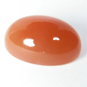 10.98Cts Natural Wonderful Orange moon stone 16x12mm Oval Shape "Ref Video" - Picture 1 of 3