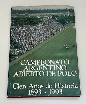VINTAGE BOOK Argentina Polo Association History History Equestrian Horses Games - Image 1 of 4