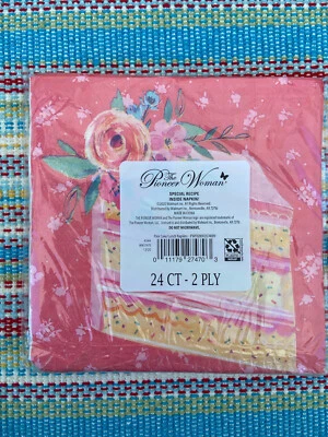 The Pioneer Woman Spring Flowers 20 Two-Ply Paper Luncheon Dinner Napkins  - Image 1 of 4