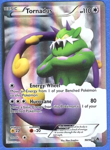 Pokémon TCG Tornadus 98/98 Black & White Emerging Powers Full Art TCG - Picture 1 of 2