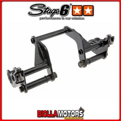 STAGE6-RD S6-9916605 TELAIETTO REGGIBLOCCO MODIFICATO STAGE6 SUBFRAME YAMAHA AEROX - MBK N