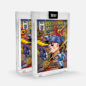 Topps Project100 - Edición Deluxe #/100 Bobby Witt Jr Rc #39 (caja de 2 tarjetas sellada) - Imagen 1 de 3