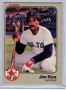 1983 Fleer #194 Jim Rice, outfield, Boston Red Sox, Hall of Fame, NM - Picture 1 of 2