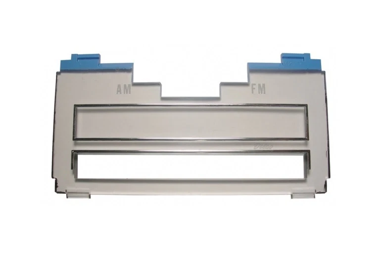 USA-Made! 1971-72 Impala, Chevelle & 71-76 Camaro AM/FM Radio Dial Lens - Blue - Image 1 of 1