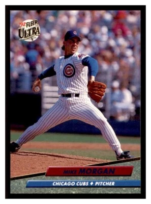 1992 Fleer Ultra #471 MIKE MORGAN Chicago Cubs - Image 1 of 2