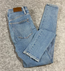 Madewell Women's 10" High-Rise Skinny Jeans Size 27 Light Blue  NEW RETAIL $148 - Picture 1 of 13