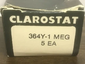 Honeywell Clarostat 364Y1Meg 1 meg ohm ohms Trim Pot Trimmer Pot New NOS - Picture 1 of 2