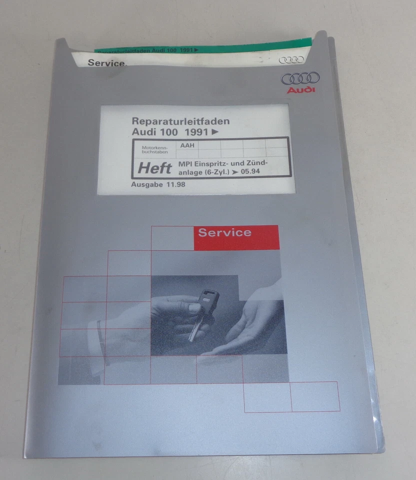 Manual de Taller Audi A6 C4 Desde 1991 Mpi Inyección- & Dispositivo Encendido De - Imagen 1 de 1