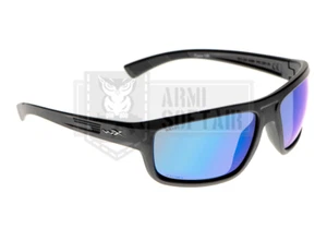 WILEY X PROFESSIONALE ORIGINAL OCCHILE WX Contend Captivate Polarized Blue Mirro - Foto 1 di 6