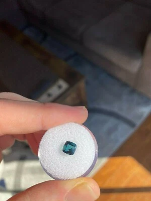 INCREÍBLE TURMALINA INDICOLITE AZUL NATURAL COLOR 1,43Ct. Foto 1 de 4