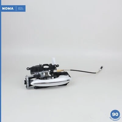 08-15 BMW 750Li F02 Rear Right Passenger Side Exterior Door Handle White OEM - Image 1 of 4