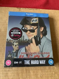 THE HARD WAY UK BLU RAY STEELBOOK (JAPANESE ARTWORK) NEW & SEALED Michael J Fox - Picture 1 of 4