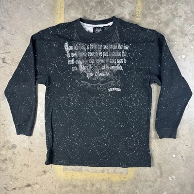 Vintage Y2K Mecca Long Sleeve T-Shirt XXL Emo Grungecore Tribal Cybersigil Punk - Image 1 of 4