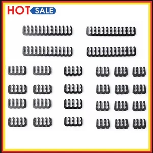 24pcs 6/8/24 Pin Cable Comb for 3.0-3.6mm PC Power Cables Wiring (Black) - Afbeelding 1 van 10