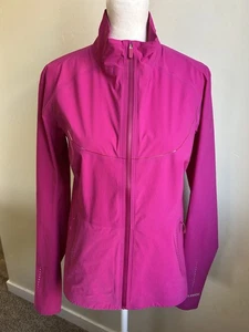 Lululemon Fast Free Windbreaker Damen 8 LW4BO3S Fuschia Pink Running Full Zip - Bild 1 von 13