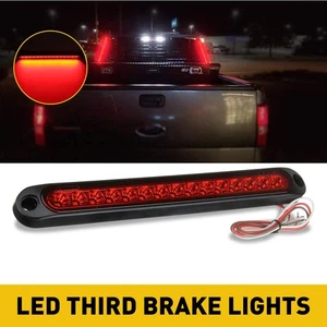 Universal LED 15 Car Mount High Level Third 3RD Brake Stop Rear Tail Light 12V Y - Picture 1 of 21