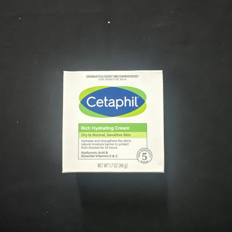 Creme hidratante rico em cetafil com ácido hialurônico 1,7 oz  - Imagem 1 de 1