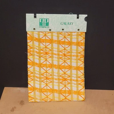 Vintage Fabric Sample Swatch Book Pindler and Pindler Galaxy January 1975 13x8.5 - Image 1 of 4