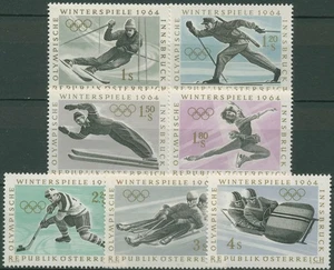 Österreich 1963 Olympia Winterspiele Innsbruck´64 1136/42 postfrisch - Picture 1 of 1