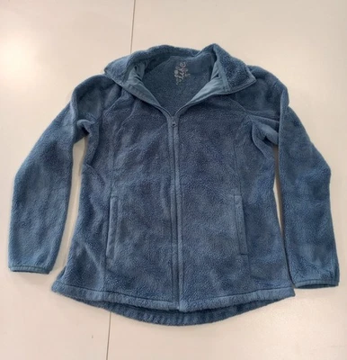 Made For Life Full Zip Fleece Blue Women's Long Sleeves Small POCKETS Soft - Image 1 of 4