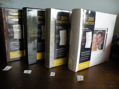 Álbum de fotos 4x6/5x7 hasta 200 por Nielsen NUEVO ELIGE 1 boda, negro, Brn, gris L6- Foto 1 de 4