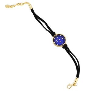 Pulsera GlassOfVenice Rosetta Murano Vidrio Millefiori - Noche Estrellada - Imagen 1 de 5