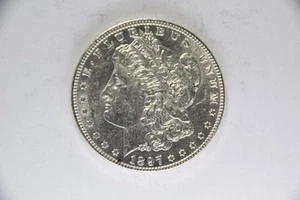 Dollar Morgan en argent 1897, Unc. - Photo 1/2