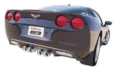 SISTEMA DE ESCAPE SECCIÓN TRASERA BORLA 2005-2008 CHEVY CHEVROLET CORVETTE C6 LS2 LS3 Foto 1 de 2