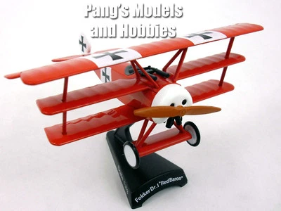 Fokker DR.1 DR.I Red Baron Triplane 1/63 比例压铸模型 - Daron — 第 1/4 张图片