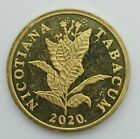10 Lipa 2020. Koratien, Croazia, Croatian coin, Latin text - NICOTIANA TABACUM !