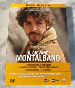 DVD "IL GIOVANE MONTALBANO" SIGILLATO STAGIONE 1 BOX SET 6 DVD RAI FICTION ITALY - Foto 1 di 3