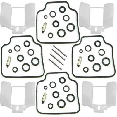 4X FOR Honda CB750SC Nighthawk 750 Carb Float Carburetor Repair Kit Rebuild Foto 1 de 3