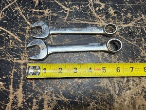 Snap-on OEX220 OEX240 Combination Wrench Lot 11/16" 3/4" - Picture 1 of 15