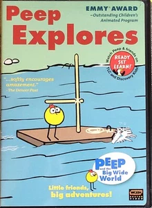 PEEP EXPLORES Peep and the Big Wide World DVD Kaj Pindal 2004 LIKE NEW - Imagen 1 de 3