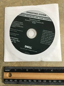 Dell Windows 7 Home Premium SP1 64 Bit Reinstallation DVD - new - Picture 1 of 2
