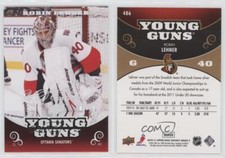 2010-11 Upper Deck Young Guns UD Exclusives Spectrum /10 Robin Lehner Rookie RC